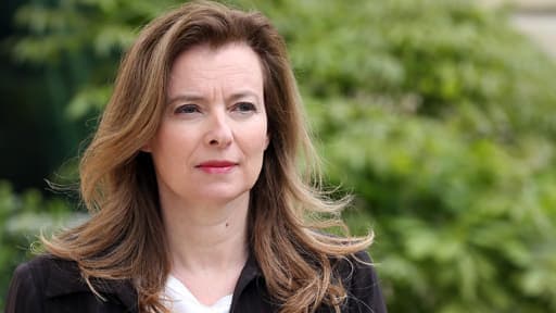 Valérie Trierweiler le 7 mai dernier. La compagne de François Hollande reste hospitalisée pour une durée indéterminée