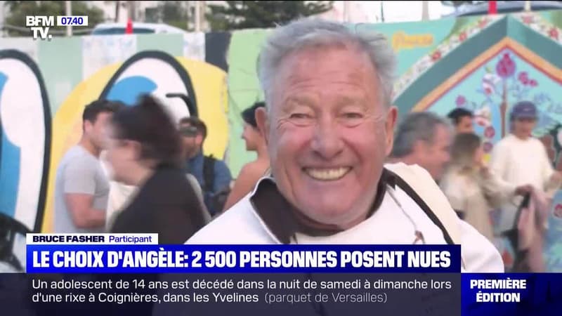 Le choix d'Angèle : 2 500 personnes posent nues - 28/11
