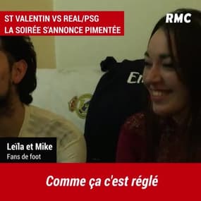 Real-PSG: pour ce couple, la soirée de la Saint-Valentin s'annonce pimentée