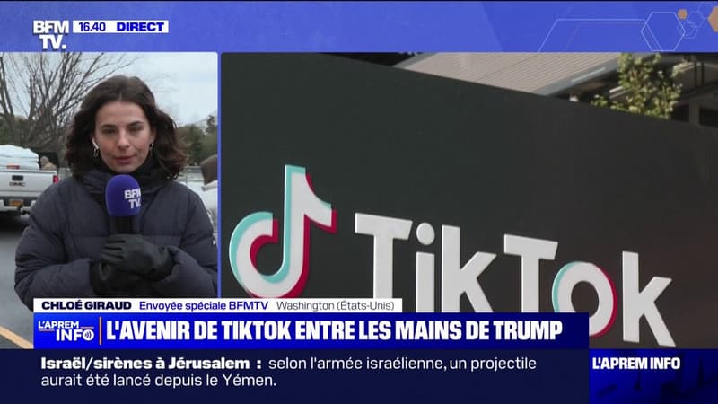 L'avenir de Tiktok aux États-Unis entre les mains de Donald Trump