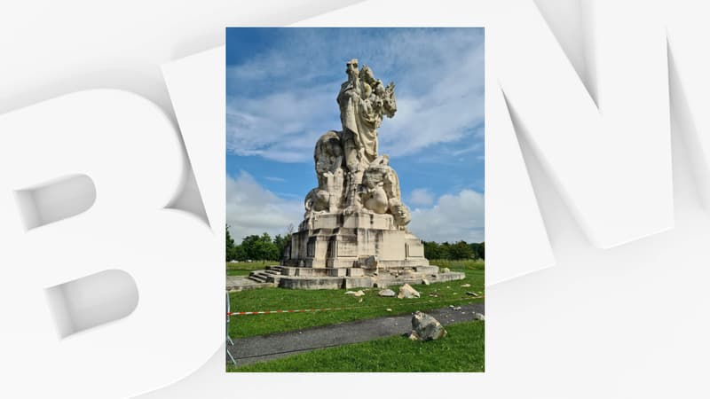 À Meaux, la foudre est tombée sur le Monument américain
