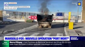 Retraite: une nouvelle opération "port mort" à Marseille