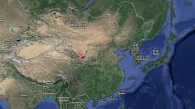 Le séisme a eu lieu dans la province du Gansu.