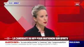 Lucie Castets souhaite un gouvernement "en accord" avec "le programme du Nouveau Front populaire"