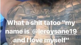 Le tatouage de Leroy Sané