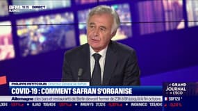 Philippe Petitcolin (Safran): "nous avons la possibilité de faire du chômage partiel jusqu'à 40% de nos effectifs en France, ça nous donne une certaine flexibilité et on a pu sauver grâce à cette mesure 6.000 emplois"