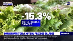 Panier des BFM: chute des prix des salades