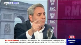 "J'ai compris que les missions régaliennes ce n'est pas le truc de Macron, il est mal à l'aise avec ça" lache Xavier Bertrand