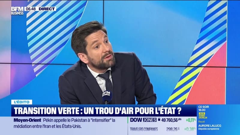 L'Edito de Raphaël Legendre : Transition verte, un trou d'air pour l'État ? - 13/05