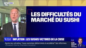 Le marché du sushi en difficulté à cause de l'inflation