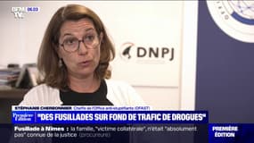 Stéphanie Cherbonnier, cheffe de l'office anti-stupéfiants: "80% des règlements de comptes sont liés au trafic"