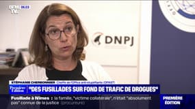 Stéphanie Cherbonnier, cheffe de l'office anti-stupéfiants: "80% des règlements de comptes sont liés au trafic"