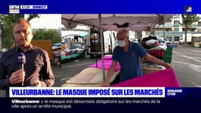 Villeurbanne: le masque devient obligatoire sur les marchés