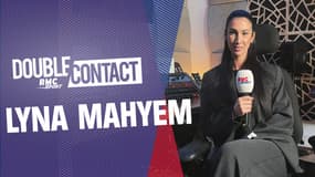 La chanteuse Lyna Mahyem