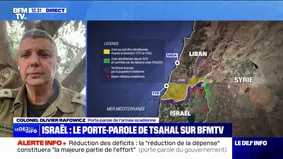 "Il y a à peine deux heures, des missiles à longue portée ont été tirés depuis le Liban vers Israël"assure Olivier Rafowicz (porte-parole de l'armée israélienne)