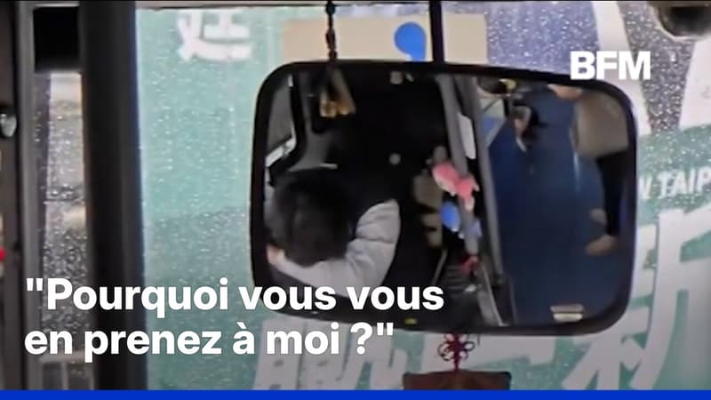 Taïwan : un chauffeur de bus fond en larmes après une altercation avec une passagère