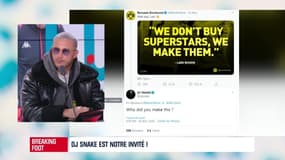 "Si le Borussia a créé Aubameyang et Dembélé, le PSG a crée Ronaldinho..." balance DJ Snake