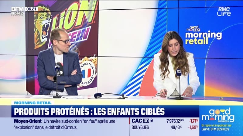 Morning Retail : Produits protéinés... les enfants ciblés, par Eva Jacquot - 05/05.