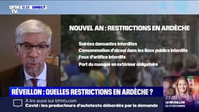 Réveillon du Nouvel An: les soirées dansantes et les feux d'artifice sont interdits en Ardèche
