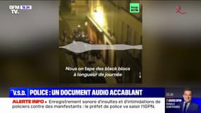 L'IGPN saisie après la diffusion d'un document audio dans lequel plusieurs policiers des BRAV-M menacent des manifestants