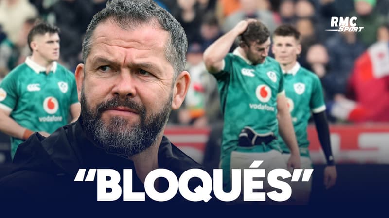 France 36-14 Irlande : "Les joueurs se sont bloqués eux-mêmes", Farrell revient sur la défaite face aux Bleus