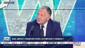 Jean-Michel Aulas, président de l'Olympique Lyonnais (OL)