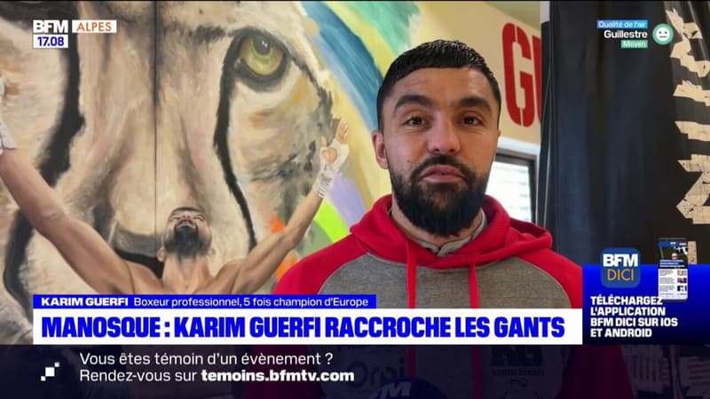 Manosque: Karim Guerfi raccroche les gants