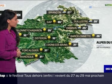 Météo Alpes du Sud: le ciel sera très ensoleillé ce samedi, avec 30°C à Gap