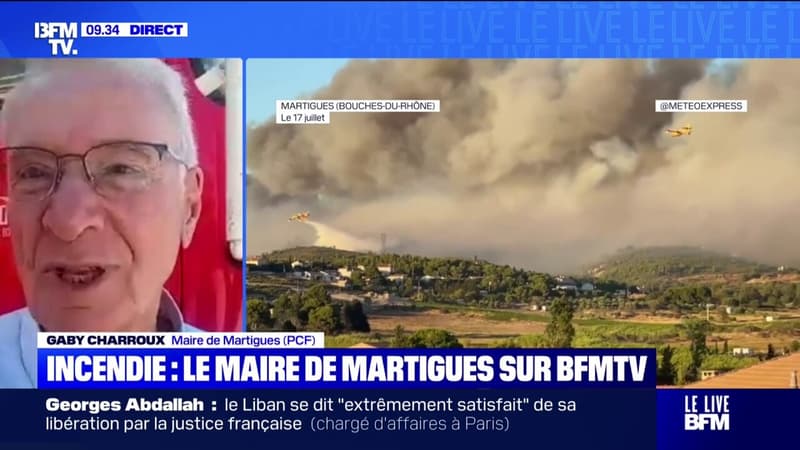 Incendie à Martigues: 