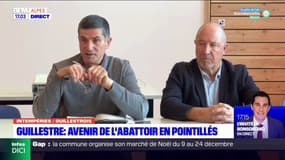 Guillestre: l'abattoir menacé après les intempéries, des solutions doivent être trouvées pour l'avenir 