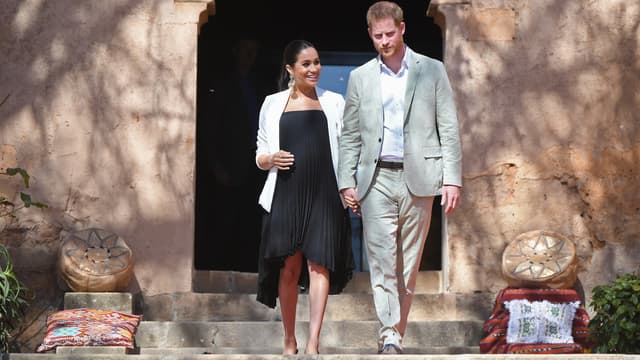 Meghan et Harry à Rabat le 25 février 2019