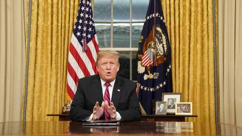 Donald Trump à la Maison Blanche.