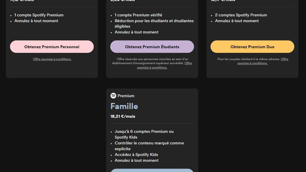 Les nouveaux tarifs de Spotify en France (mai 2024)