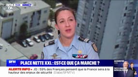 Opérations "place nette": "On met tout en œuvre pour reprendre le contrôle", assure la porte-parole de la gendarmerie nationale Marie-Laure Pezant