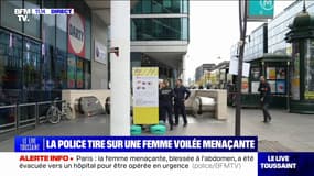 Femme menaçante sur le RER C: la gare toujours fermée, avec un important dispositif policier
