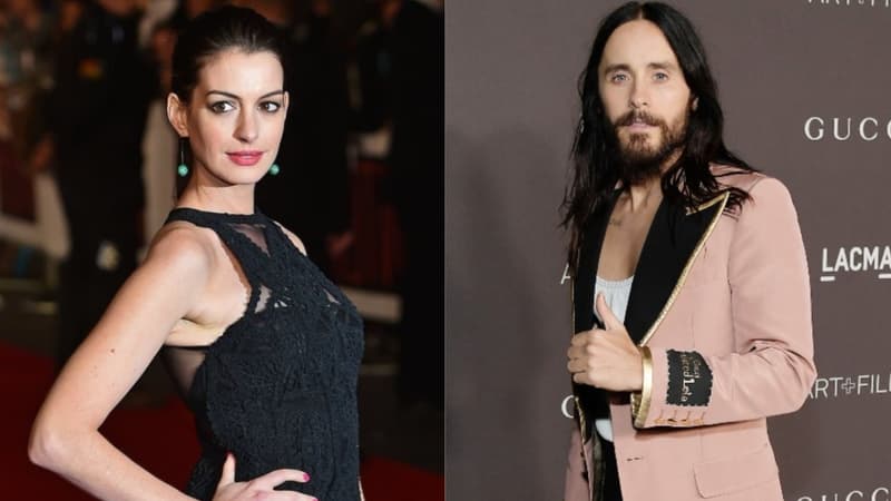 Anne Hathaway et Jared Leto 