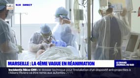 Marseille: les services de réanimation touchés par la quatrième vague 