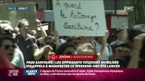 Jérôme, auditeur RMC: "Ceux qui manifestent contre le pass sanitaire emmerdent les gens, mobilisent les forces de l'ordre: cela devient fatiguant"