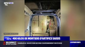 400 kilos de mortiers d'artifice saisis dans une camionnette à Paris