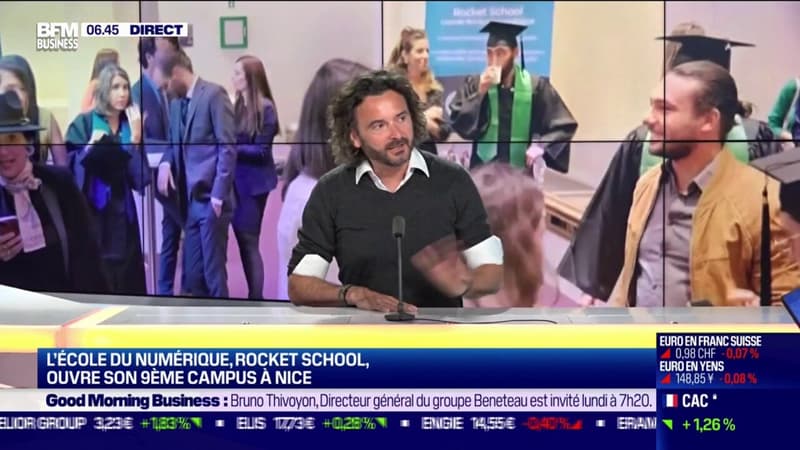 L'école du numérique, Rocket School, ouvre son 9e campus à Nice