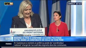 Éviction de Jean-Marie Le Pen du FN: "Marine ne veut plus vraiment être sa fille, mais elle reste la digne héritière" - 08/09