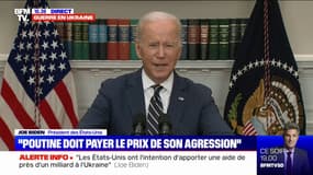 Joe Biden: "Nous accueillerons les réfugiés ukrainiens à bras ouverts"