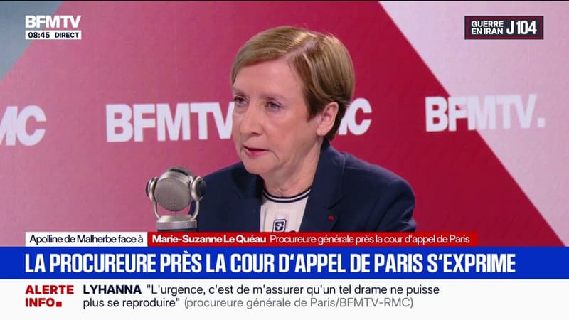 La procureur générale près la cour d'appel de Pari