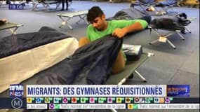 Évacuation de migrants à Paris: des gymnases réquisitionnés