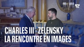 Les images de la rencontre entre le président ukrainien Volodymyr Zelensky et le roi Charles III