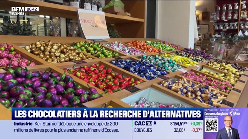 Face à l'évolution du prix du cacao, cette chocolaterie fait le choix d'utiliser du 