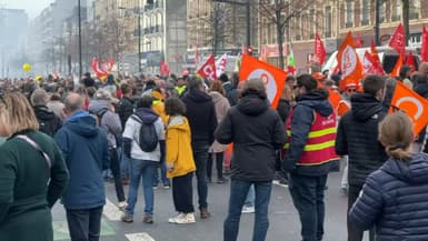 La manifestation a débuté au Havre ce jeudi matin aux alentours de 10h