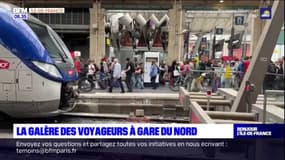 Paris: la galère des voyageurs à la Gare du Nord