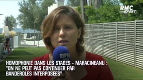 Homophobie dans les stades - Maracineanu : "On ne peut pas continuer la discussion par banderoles interposées"