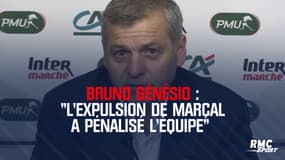 Coupe de France : Pour Génésio, l'expulsion de Marçal "a pénalisé l'équipe"